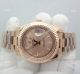 Rolex Oyster Perpetual Day date Replica Watch Rose Gold stripped Dial (4)_th.jpg